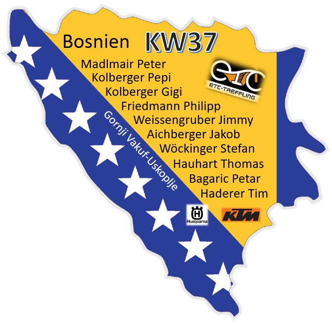 Bosnienflagge
